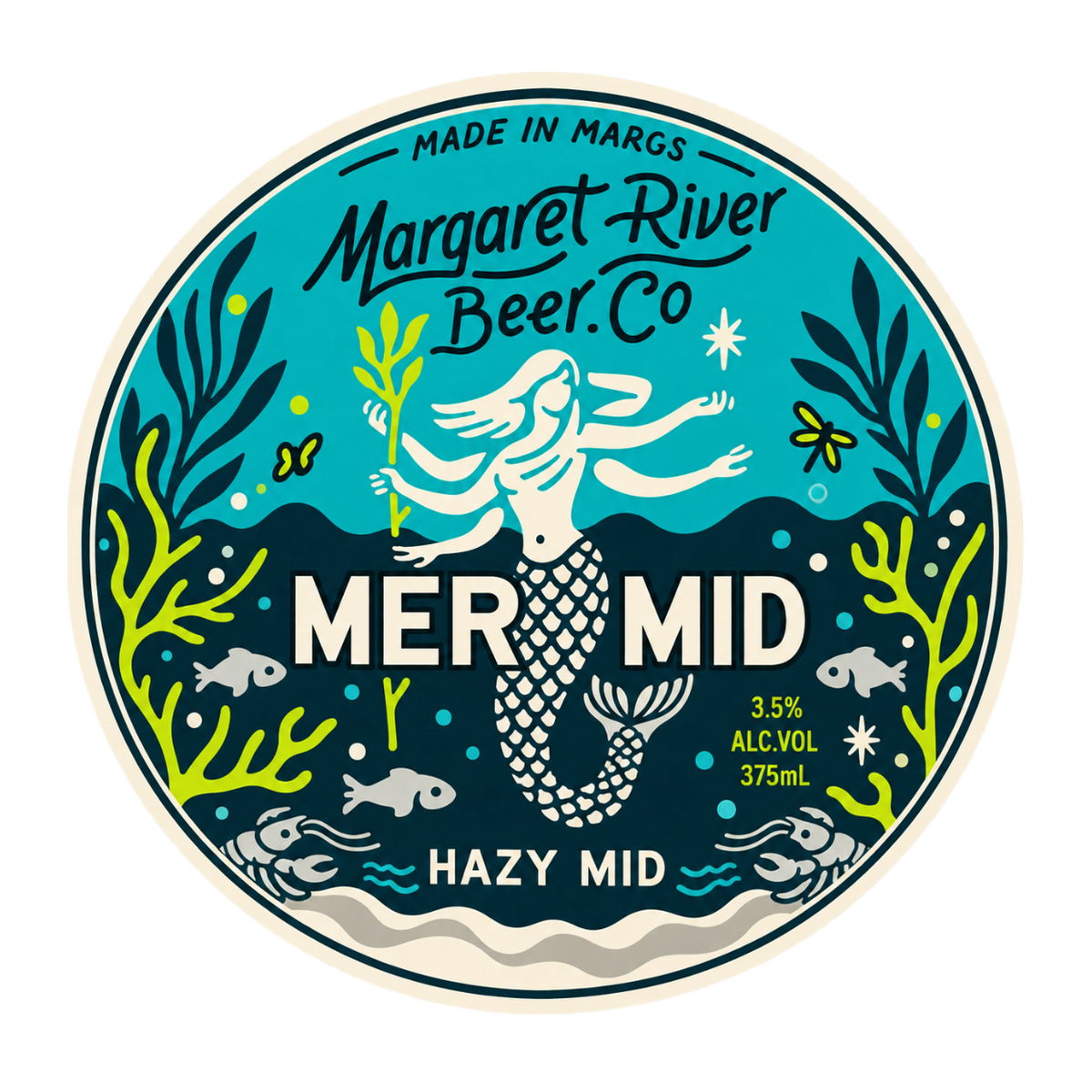 MRBC Mer Mid 3.5% 50L Keg