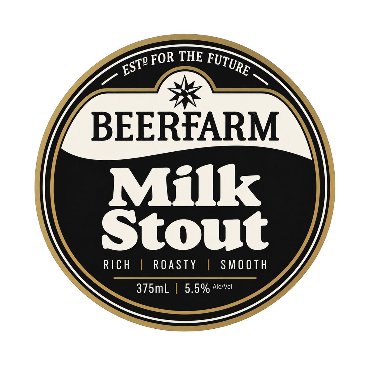 Beerfarm Milk Stout 5.5% 50L Keg