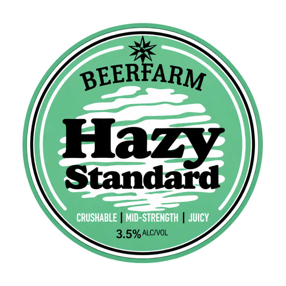 Beerfarm Hazy Standard 3.5% 50L Keg