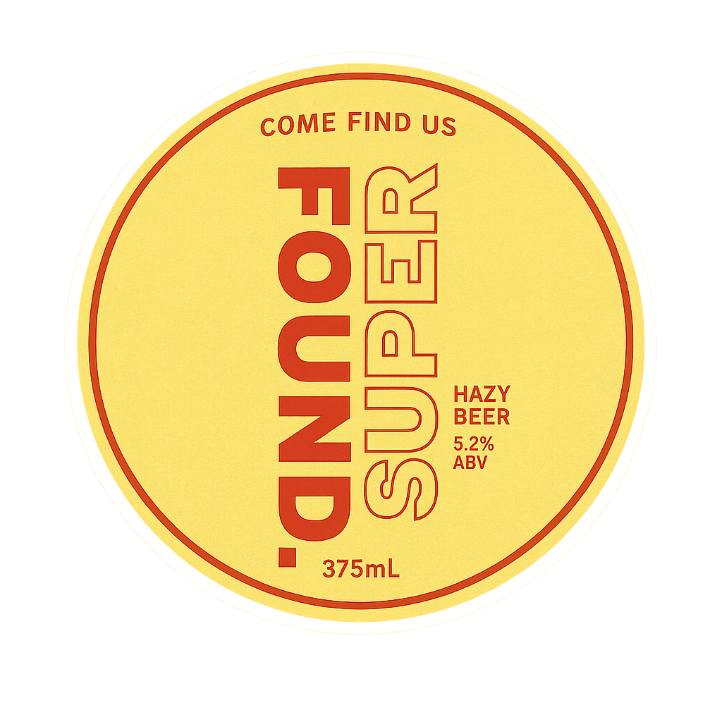 FOUND. Super Hazy 5.2% 49.5L Keg