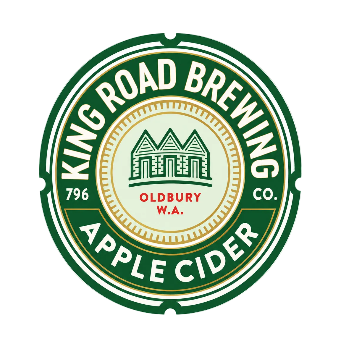 King Road Classic Cider 4.8% 49.5L Keg