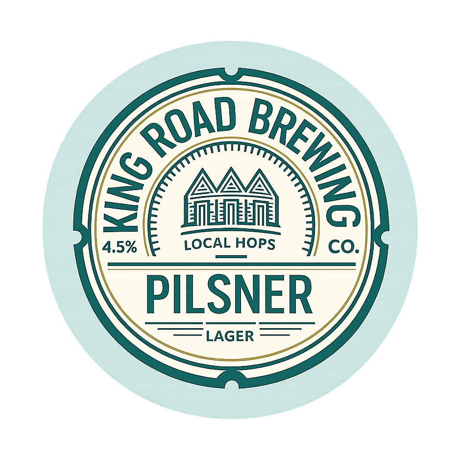 King Road Pilsner 4.5% 49.5L Keg