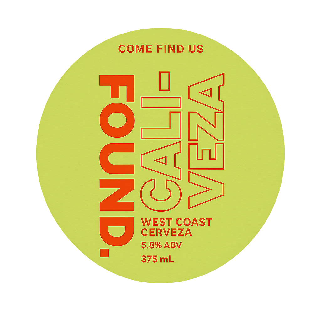 FOUND. Cali Veza 5.8% 49.5L